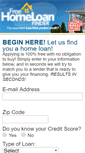 Mobile Screenshot of freehomeloanfinder.com